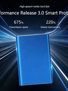 External Hard Drive, PC, USB 3.0 Portable External Hard Drive For Desktop Computers, Laptops, And Chromebooks - Đỏ - Xem 2
