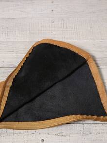 Damen Stiefel, warm & sexy, einfarbige Stiefel mit rundem Zehenbereich, klobigem Absatz, Reißverschluss hinten, modische Wadenhochstiefel, flacher Wildlederstoff, verlängerte Beine, Westernstil Stiefel für Herbst/Winter