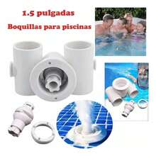 Accesorios de chorro hidráulico giratorio para bañera de masaje, adecuados para piscinas, piscinas de masaje, piscinas de spa y otras piscinas civiles. - Blanco - Ver 3