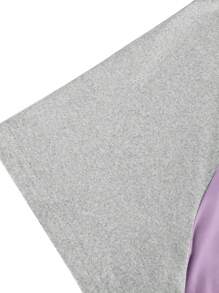 Customized Photo Printed Nightgown, Raglan Sleeve Nightgown, Comfortable Sleepwear E21