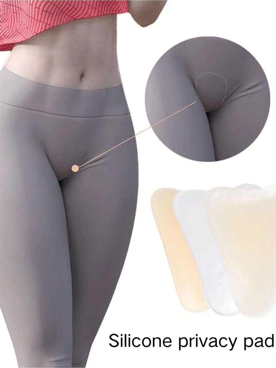 3个装 女士硅胶防走光防尴尬瑜伽裤网球服私密保护贴自粘式 - 彩色 - 查看 1