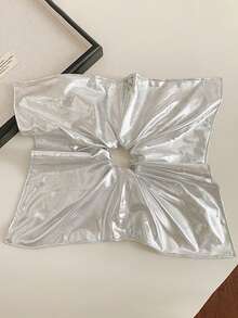 topshiny 复古格子纽扣装饰发圈，女士发饰，发圈，发球，休闲，洗脸，头饰