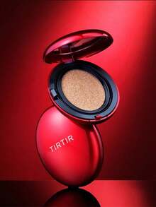 TIRTIR Red Cushioned Foundation Air Cushion, Lightweight Concealer Lasting Light Weight Semi-Matte 18g - 22N Shell Rice - View 9