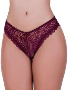 Julia Lace Panty Kit With Elastic Waistband - 彩色 - 查看 3