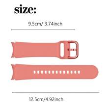 透气柔软硅胶运动表带兼容三星 Galaxy Watch 6/5/4 40mm 44mm/5 Pro 45mm/Galaxy Active 2/Galaxy Watch 3/Watch 4 Classic 42mm 46mm Watch 6 47mm 43mm，20mm 替换表带适用于女士男士兼容华为 Honor Garmin Amazfit 表带