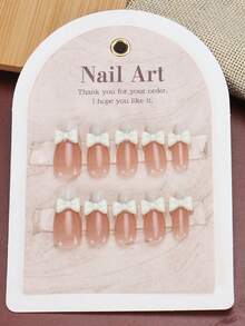 Móng tay giả kiểu Pháp hình quan tài ngắn, 24 chiếc kèm 1 gel thạch và 1 dũa móng, nâng tầm phong cách móng tay giả của bạn ngay lập tức - Nhiều màu - Xem 2