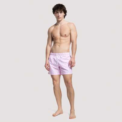 Apres Life Metric Pink Swimshorts