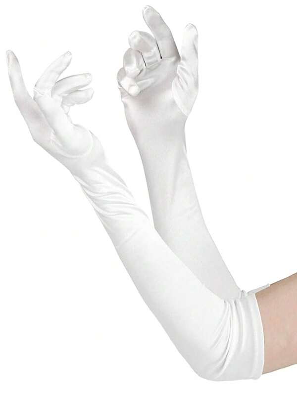 Women's Spandex Gloves, Outdoor Cycling Sunscreen Gloves, Bridal Decoration Gloves For Summer