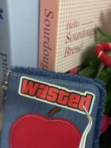 “Wasted” Meme 防水贴纸 - 粗体红色字体贴花，适用于笔记本电脑、汽车、水瓶、头盔和旅行包 - 耐用 PVC 材质，易于剥离粘贴，防水贴纸，学校用品，返校 - 彩色 - 查看 13