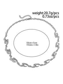 1 件男士多功能嘻哈不对称钛钢火焰吊坠项链，时尚百搭男士珠宝，适合日常佩戴、派对、礼物