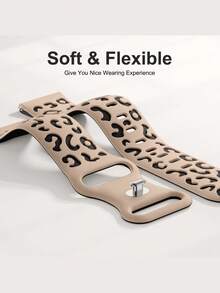 20毫米双色豹纹雕刻软硅胶运动表带,兼容三星Galaxy Watch 7/6/5/4(40毫米/44毫米)、5 Pro、6 Classic(47毫米)、Watch 4 Classic、Active 2(20毫米/45毫米)、Galaxy Active 2、Galaxy Watch 3、Watch 4 Classic(42毫米/46毫米)、Watch 6(47毫米/43毫米);20毫米猎豹纹替换表带,兼容华为、荣耀、佳明、Amazfit手表表带。 - 奶茶/黑 - 查看 6