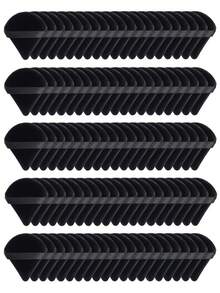 Set de 5/10/20/30/50/100 piezas de borlas de polvo de terciopelo con forma de triángulo, hechas de terciopelo súper suave, diseñadas para contornear, ojos y esquinas, adecuadas para todo tipo de piel, maquillaje, decoración de habitaciones, tocador, viajes, dormitorio, accesorios de maquillaje, borlas, difuminador de maquillaje, borlas de polvo, esponja de maquillaje, regalos, regalos para mujeres, regalos de Navidad, sorteos, viajes, artículos baratos - Multicolor - Ver 13
