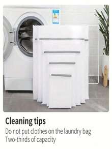 5pcs Mesh Laundry Bags, Suitable For Delicate Clothes, Washing Machine Laundry Bag, Travel Storage Organizer Bag, Washing Machine Dedicated Wash Bag, Anti-Deformation Clothing Wash Bag, Suitable For Underwear, Bras, Socks, Travel Storage Decor, Room Decor, Decorations, Decorations, Decor, Storage, Organizer Dress Pants Shoes Jeans Boots Skirt,Spring,Minimalist,Summer Tops - Multicolor - View 5