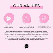 Oh K!Vitamin C Sheet Mask For Dry And Dehydrated Skin, With Added Hyaluronic Acid, Brightening Face Mask, , Vegan And Cruelty Free, 41g - Vitamin C - Xem 11