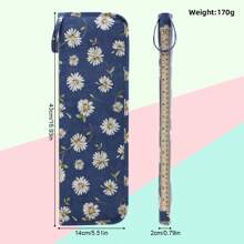 1pc New Knitting Needle Storage Bag, Multi-Style Options, Portable Knitting Needle Organizer Bag Suitable For Crochet Hooks & Knitting Needles