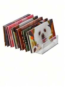 2pcs/1pc Eyeshadow Palette Organizer, Cosmetic Storage Box, Makeup Holder Display Stand, Suitable For Vanity, Bathroom Counter, Cabinet, Photography Props,Organizers,Drawer Divider,Organisation,Perfume