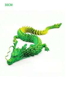 30CM 3D Printed Dragon,3D Printed Flexible Articulated Dragon, Reinforcement Of Unbreakable 3D Dragon,Dragon Fidget Toys For Autism/ADHD,Home Office Decor Executive Desk Toy (Purple) - Multicolor - View 13