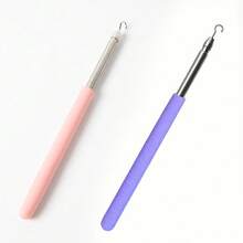 1pc Stainless Steel Bracelet Clasp Assist Tool, Jewelry Accessory Tool, Bracelet Clasp Helper, Portable Bracelet Tool, Jewelry And Hook Equipment, Bracelet Connector Tool, Adjustable Bracelet Clasp - Easy To Use Jewelry Accessory Tool, Essential For Women Travelers, Travel Accessories, Beach Vacation, Summer Holiday, School Supplies