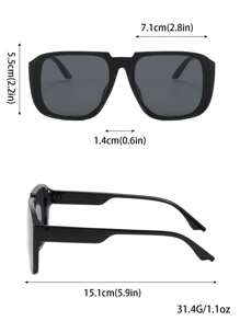 1pc Elegant Retro Fashion Glasses - Decorative Accessory Glasses, Casual Wear Glasses, Stylish Frame, Durable Material, Exquisite Design, Vintage Style, Unique Statement Glasses, Accessory Enthusiasts Exclusive
