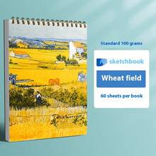 A4 Blank Sketchbook, 30 Pages Per Book, Blank Drawing Book For Art Students, Essential For Back To School, Art Students, Drawing Lovers, Students, Designers, Suitable For Art Studio, Classroom, Home, Outdoor, For Sketching, Drawing Practice, Sketchbook Making, Inspiration Recording, Great Gift For Back To School, Teacher's Day, Birthday, Art Festival - Multicolor - View 10