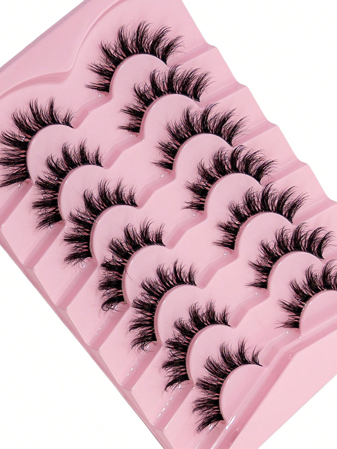 رموش صناعية ناعمة ذات مظهر طبيعي، رموش صناعية على...