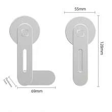 磁性笔记本电脑手机支架电脑显示器侧面手机超薄可折叠适用于 14 13 12 系列手机壳及所有手机