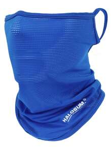 1 pieza/set Máscara deportiva transpirable y colorida con cuello, cubrefaz casual unisex para exteriores, máscara protectora solar de verano para hombres y mujeres, ligero protector facial transpirable para ciclismo