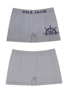 10 piezas de calzoncillos tipo bóxer para adolescentes varones, ropa interior de poliéster con estiramiento, cómoda y sin etiquetas, pantalones cortos tipo bóxer para jóvenes - Multicolor - Ver 3