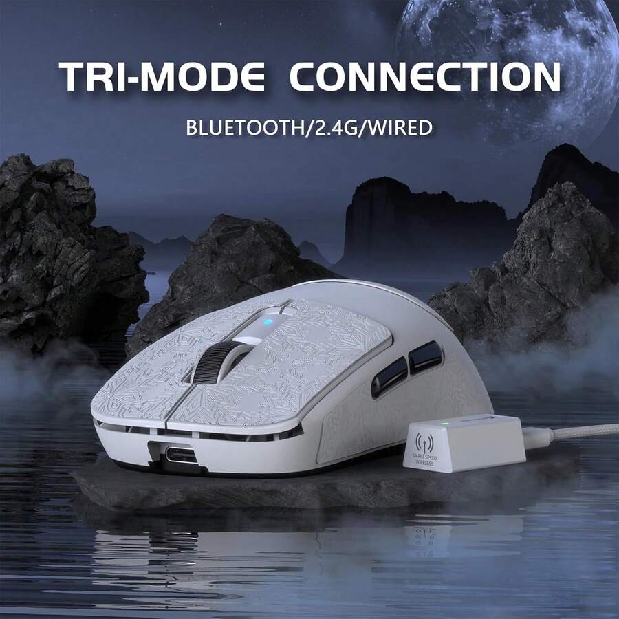 ATTACK SHARK R6 – Lightweight Wireless Gaming Mouse With PAW 3950Max ...