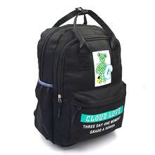 泰迪熊学校时尚背包 | 轻便 - 黑色 - 查看 1