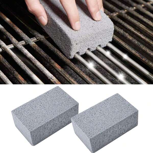 1/6/12pcs Heavy-Duty Grill Cleaning Brushes: Heat-Resistant Scrapers - Essential For Camping, Backyard BBQ & Outdoor Cooking Maintenance, Durable Polypropylene Material, Portable Design With Multiple Components, No-Battery Needed For Outdoor Camping & Picnics, Essential Cookware Accessory, Versatile Stone.Outdoor Cooking Tools.