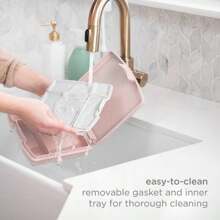 Innovative Leak Proof Bento Box With 4 Compartments Ergonomic Handle Kids Dishwasher Safe Travel Friendly Lunch Container - 彩色 - 查看 6