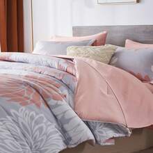 7 Pieces (Full/Queen/King) Elegant Bed In A Bag Comforter Set, Twin(5 Pieces),Stylish Solid Comforter, Soft Microfiber, Comfortable And Warm, Cloud-Like Soft Bedding Set, Bedroom Decor For Spring/Summer/Autumn/Winter, Ideal Gift - 粉色 - 查看 5