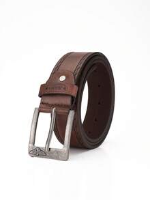 1pc Men's PU Leather Belt, Suitable For Casual And Business, Gifting Summer, School Fall, Autumn, Halloween Autumn-Winter Accessories,Suitable For Teens, Youth,Men,Casual, Outdoor, Athletic, Vacation, Graduation Gifts, Birthday, Daily Wear - Pin Buckle Belt - View 16
