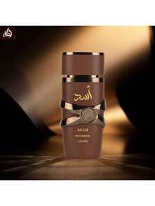 Lattafa Asad Bourbon 淡香水 中性 EDP 香水 3.4 盎司/100 毫升 持久留香 女友 妻子 母亲 朋友 男朋友 丈夫 父亲 兄弟 生日 毕业派对 旅行 露营 户外 学校 校园旅行 节日 周年纪念 秋季 万圣节 秋季造型 男式 - EDP - 查看 6