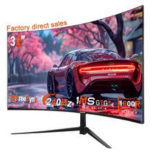 GAWFOLK 32-Inch Curved Gaming Display Screen, 32-Inch Computer Monitor With A High Refresh Rate Of 240HZ, And 24.5-Inch Display Screen Equipped With Built-In Speakers. These Displays Are Versatile And Suitable For Daily Office Work, Home Use, And Gaming. They Also Make Excellent Gifts For Festivals And Special Occasions. - Phích cắm loại C của EU (220-240V) - Xem 1