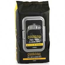 The Face And Body Cleansing Wipes Charcoal 30 Count - as pic - View 2