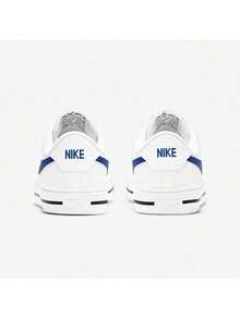 Nike 童鞋大童 全新COURT經典透氣輕便運動鞋小白鞋休閒鞋板鞋 - 藍白色 - 查看 6