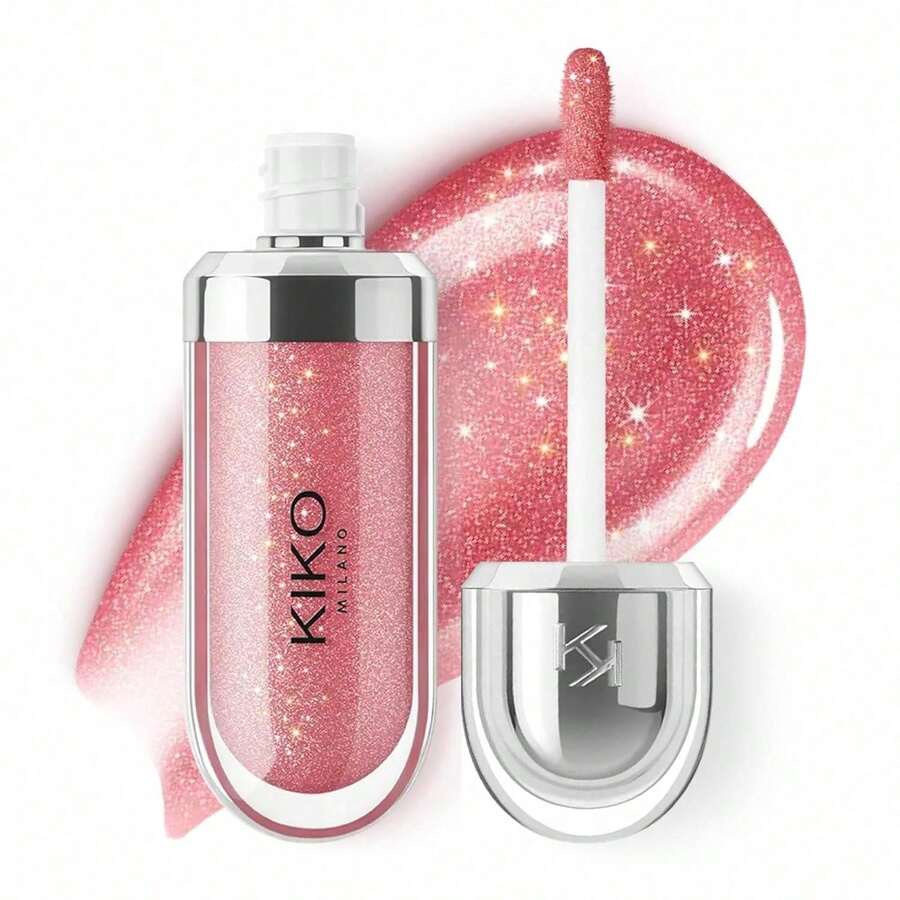 KIKO Milano 3D Hydra Lip Gloss – High Shine, Hydrating, Plumping, Non-Sticky, Moisturizing Lip Makeup - 17 Pearly Mauve - View 1