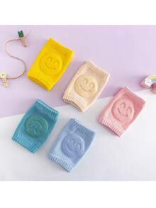 1/2/3/5 双装婴儿护膝,爬行护腿套,幼儿防滑护膝,婴儿护肘袜,爬行护膝 - 彩色 - 查看 9