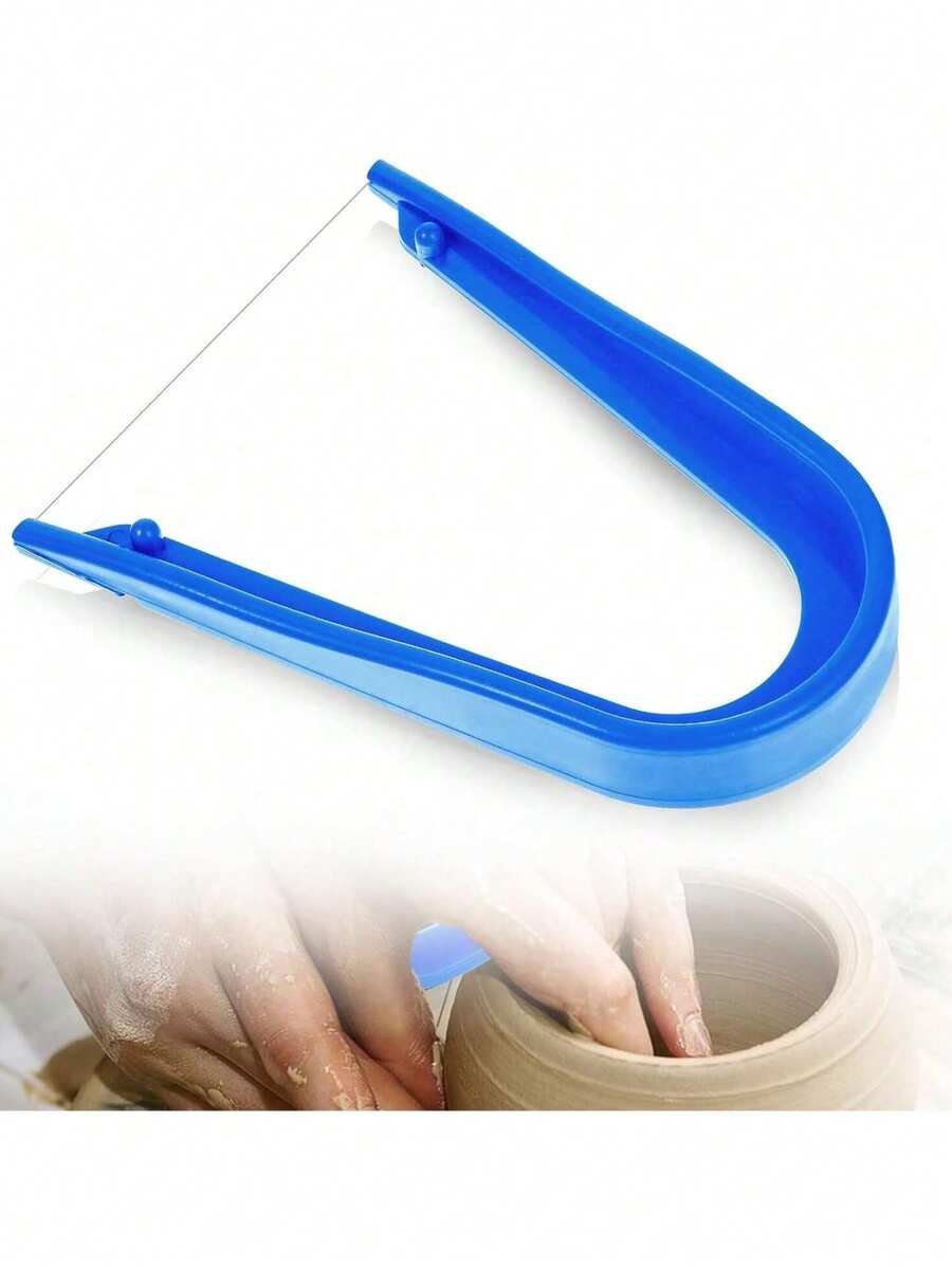 Pottery Clay Wire Cutter, Ceramic Cut Off Tools Plastic Clay Wire Cutter Hand Pottery Tools And Supplies For Cutting Mud Handcraft - Multicolor - View 1