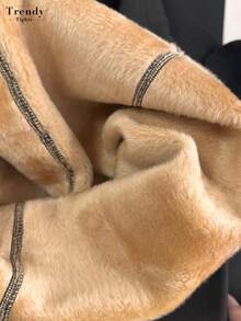 【DazzleLegs】加大码加厚保暖连裤袜，女士高弹保暖连裤袜，适合-10°C至10°C温度，时尚性感，适合万圣节、圣诞节等场合穿着，舒适保暖。 - 黑色 - 查看 5