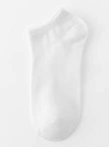 4 Pairs Assorted Colors Short Socks, Fashion Casual Couples Socks, All Season