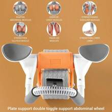 Elbow Ab Roller Wheel Abdominal Core Strength Automatic Machine Knee Wheel Mat Gym