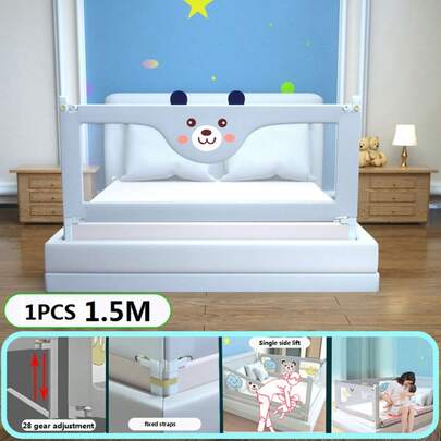 Barrera de cama anticaídas para bebés, cerca para dormir, barandillas de  para camas, barandilla de cama, cercas laterales protectoras para niños pequeños