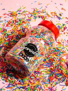 8OZ/226G Rainbow Bake Decorations Mix Confetti For Cupcakes, Ice Cream, Cookies, Cakes,For Inedible Only - Multicolor - View 15