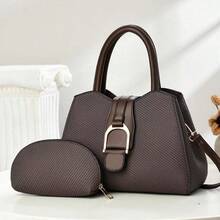 Women Top Handle Bags - 咖啡 - 查看 2