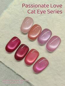 XEIJAYI Cat Eye Nail 2026 Holographic Nail Art 8Colors Set 15ml Reflective Cat's Eye Magnetic Nail Gel Soaking UV LED Gel Salon Female Nail Art Tools Fashion Nail Gel - Nhiều màu - Xem 5