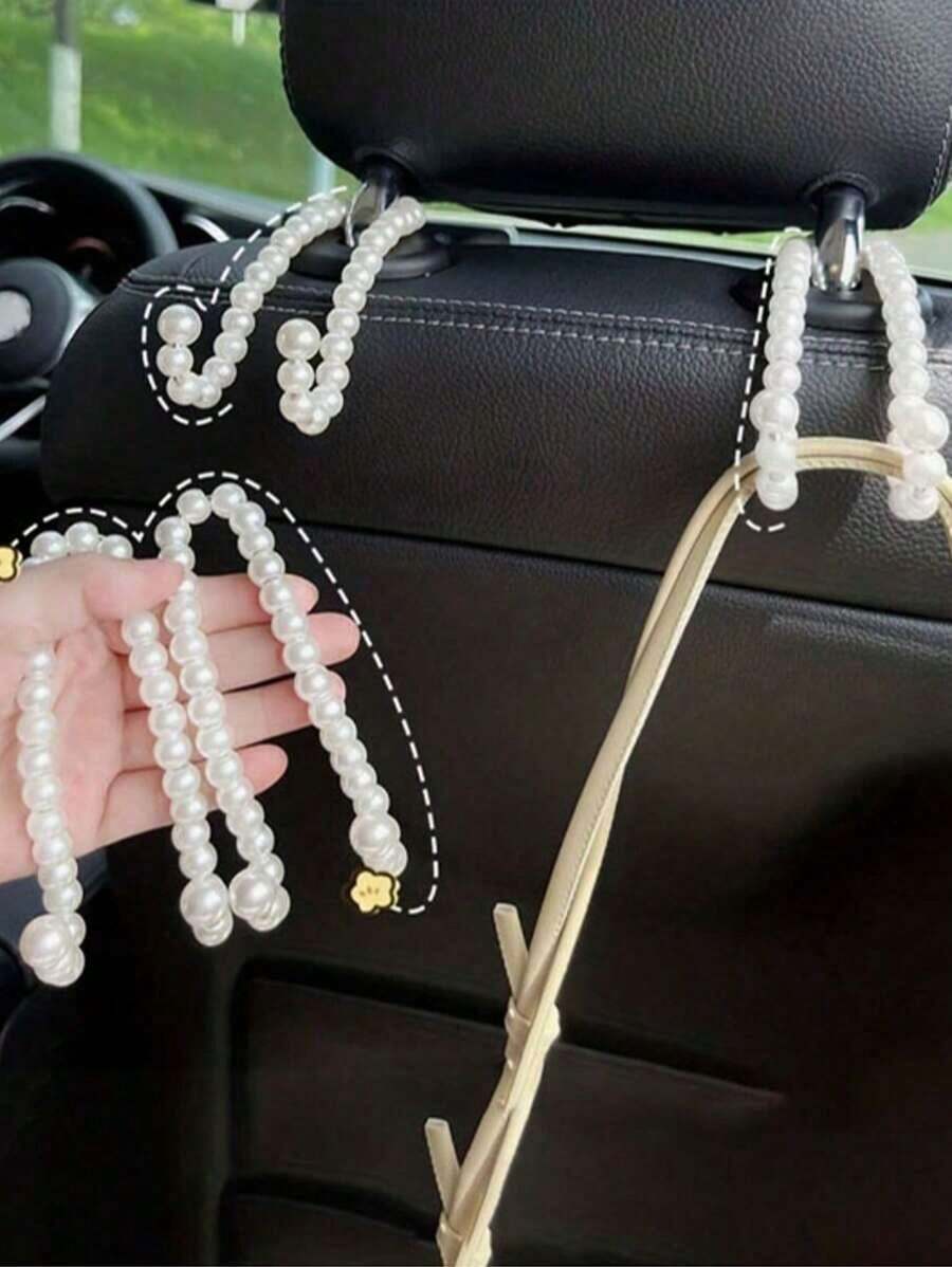 Multi Functional Car Hook Rear Seats, Rear Hook Rear Seats,Car Back Multifunctional Hook Car Storage Hook - Nhiều màu - Xem 1