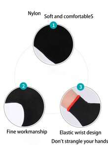 Black Knitted Polyester Breathable Work Gloves, No PU Coating Or Silicone, Durable, Anti-Slip, Breathable, Suitable For Gardening, Outdoor Labor, Agriculture, One Size Fits All Construction And DIY, Digging, Planting, Weeding, Nail And Finger Protection, Suitable For Men And Women